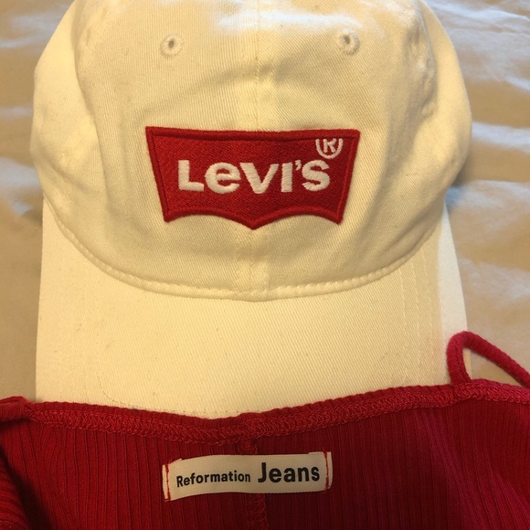 Levi’s Hat & Reformation bodysuit - Picture 2 of 2